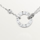 Серьга Cartier LOVE pendant, 2 diamonds B7219400