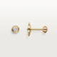 Cерьги Cartier d'Amour stud earrings, 2 diamonds, mini model B8301215