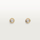 Cерьги Cartier d'Amour stud earrings, 2 diamonds, mini model B8301215