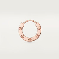 Серьга Cartier LOVE single hoop earring B8301422