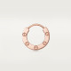 Серьга Cartier LOVE single hoop earring B8301422