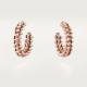 Серьги  Cartier Clash de Cartier hoop earrings, small model B8301415