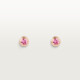 Серьги Cartier d'Amour stud earrings, 2 pink sapphires B8043400