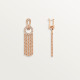Серьги Cartier Agrafe earrings, half-paved N8515226