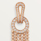 Серьги Cartier Agrafe earrings, half-paved N8515226