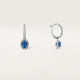 Серьги Cartier Cartier Destinée sleeper earrings, 2 oval-cut sapphires, paved N8515209