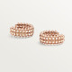 Серьги Cartier Clash de Cartier hoop earrings, double row B8301478