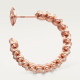 Серьги Cartier Clash de Cartier hoop earrings, double row, paved N8515236
