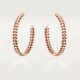 Серьги Cartier Clash de Cartier hoop earrings, large model B8301416