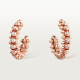 Серьги Cartier Clash de Cartier hoop earrings, medium model, diamonds N8515173