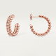 Серьги Cartier Clash de Cartier hoop earrings, small model, paved N8515239