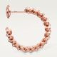 Серьги Cartier Clash de Cartier hoop earrings, small model, paved N8515239