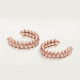 Серьги Cartier Clash de Cartier hoop earrings, small model, paved N8515239