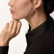 Серьги Cartier Clash de Cartier hoop earrings, small model, paved N8515239