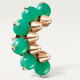 Серьга Cartier Clash de Cartier single earring, chrysoprase, extra-large model N8515273
