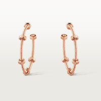 Серьги Cartier Ecrou de Cartier hoop earrings B8301408