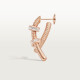 Серьги Cartier Ecrou de Cartier single left earring, diamonds B8301434