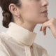 Серьги Cartier Ecrou de Cartier single left earring, diamonds B8301434