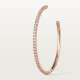 Серьги Cartier Etincelle de Cartier hoop earrings, large model, paved N8515095
