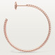Серьги Cartier Etincelle de Cartier hoop earrings, large model, paved N8515095