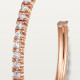 Серьги Cartier Etincelle de Cartier hoop earrings, medium model, paved B8301246