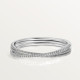 Серьги Cartier Etincelle de Cartier hoop earrings, triple row, paved N8515137