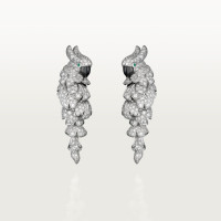 Серьги Cartier Faune et Flore de Cartier earrings, paved N8503300