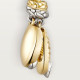 Серьги Cartier Grain de Café earrings, diamonds B8301524