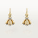 Серьги Cartier Grain de Café earrings, diamonds B8301524
