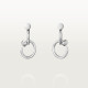 Серьги Cartier Juste un Clou earrings, double B8301529