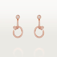 Серьги Cartier Juste un Clou earrings, double, paved N8515270