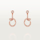Серьги Cartier Juste un Clou earrings, double, paved N8515270