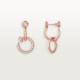 Серьги Cartier Juste un Clou earrings, double, paved N8515270