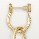 Серьги Cartier Juste un Clou earrings, double, paved N8515271