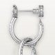 Серьги Cartier Juste un Clou earrings, double, paved N8515272