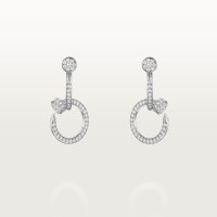 Серьги Cartier Juste un Clou earrings, double, paved N8515272