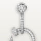 Серьги Cartier Juste un Clou earrings, double, paved N8515272
