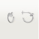 Серьги Cartier Juste un Clou hoop earrings N8515241