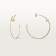 Серьги Cartier Juste un Clou hoop earrings, large model, diamonds B8301225