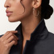 Серьги Cartier Juste un Clou hoop earrings, large model, paved N8515308