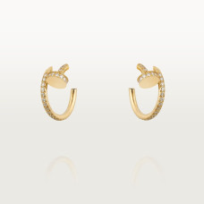 Серьги Cartier LOVE earrings, multiwear, half-paved N8515240