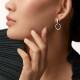 Серьги Cartier LOVE earrings, multiwear, half-paved N8515242