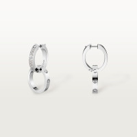 Серьги Cartier LOVE earrings, multiwear, half-paved N8515242
