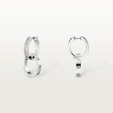 Серьги Cartier LOVE earrings, multiwear, half-paved N8515242