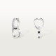 Серьги Cartier LOVE earrings, multiwear, half-paved N8515242