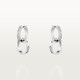 Серьги Cartier LOVE earrings, multiwear, half-paved N8515242