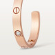 Серьги Cartier LOVE hoop earrings, medium model, 6 diamonds B8301433