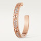 Серьги Cartier LOVE hoop earrings, medium model, paved N8515192