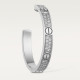 Серьги Cartier LOVE hoop earrings, medium model, paved N8515193