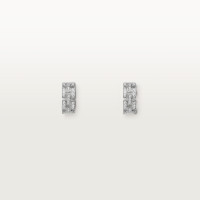 Серьги Cartier Maillon Panthère earrings, paved B8032600